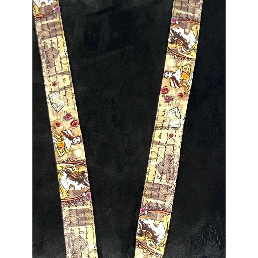 Disney Beauty and the Beast pin trading Lanyard Belle Sketch Poses - Picture 2 of 8